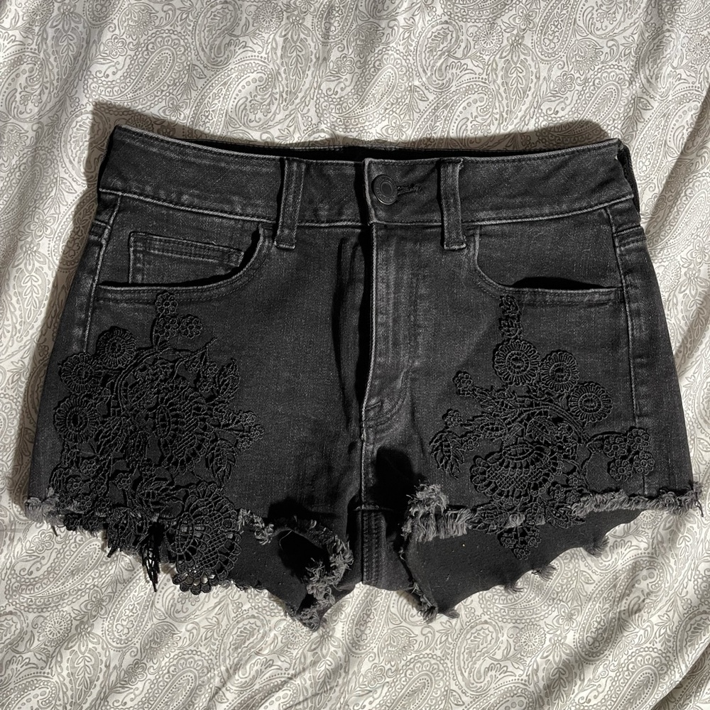 American Eagle Hi-Rise Shorties